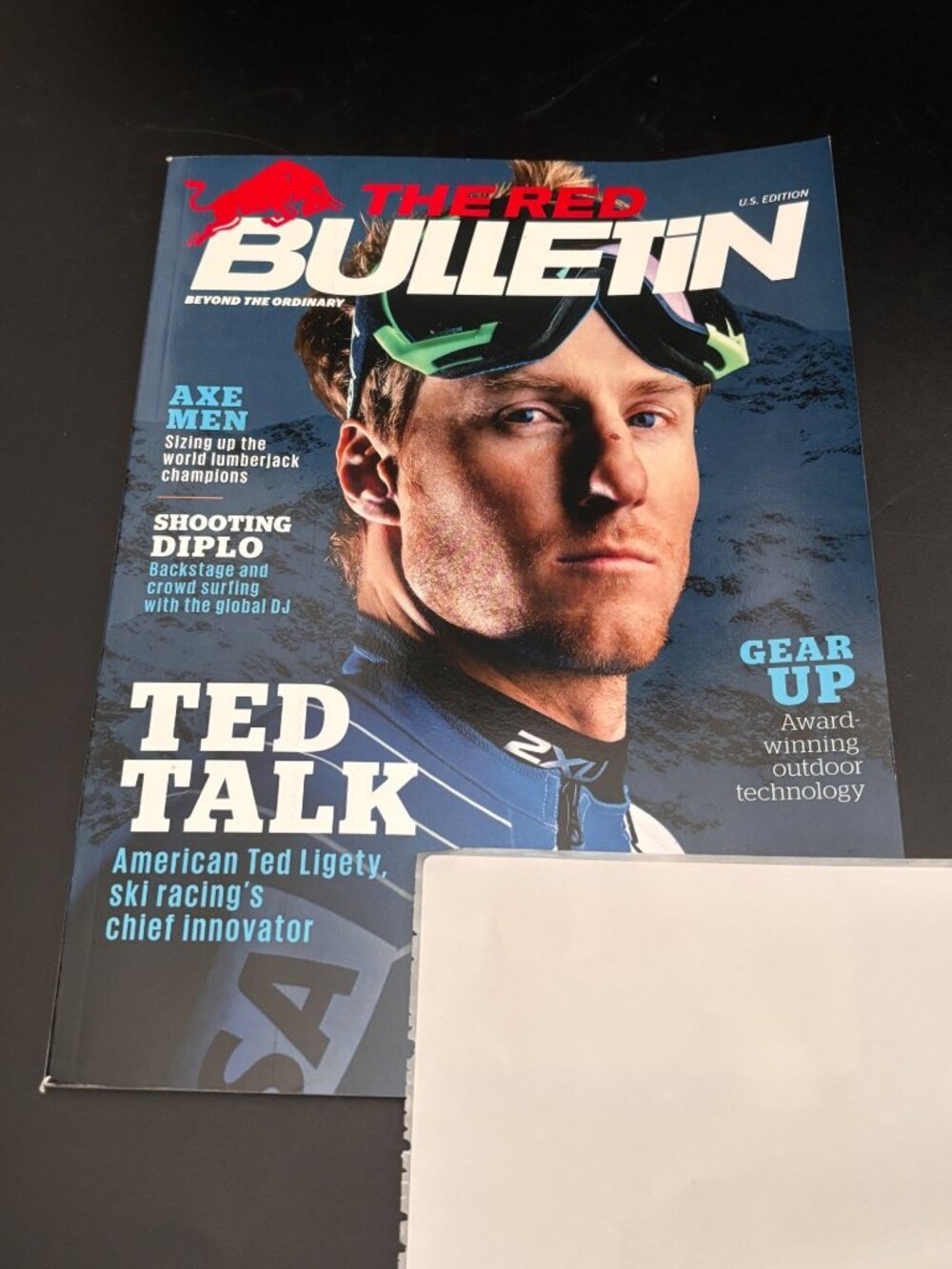 The Red Bulletin Magazine U.S. Edition Featuring Ted Ligety Ski Racing Innovator